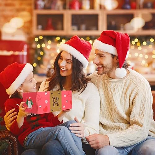 Miniatura 2 de Explosión de caja de regalo sorpresa, caja de regalo de explosión emergente para dinero, cajas de regalo de caja sorpresa de Feliz Navidad (20