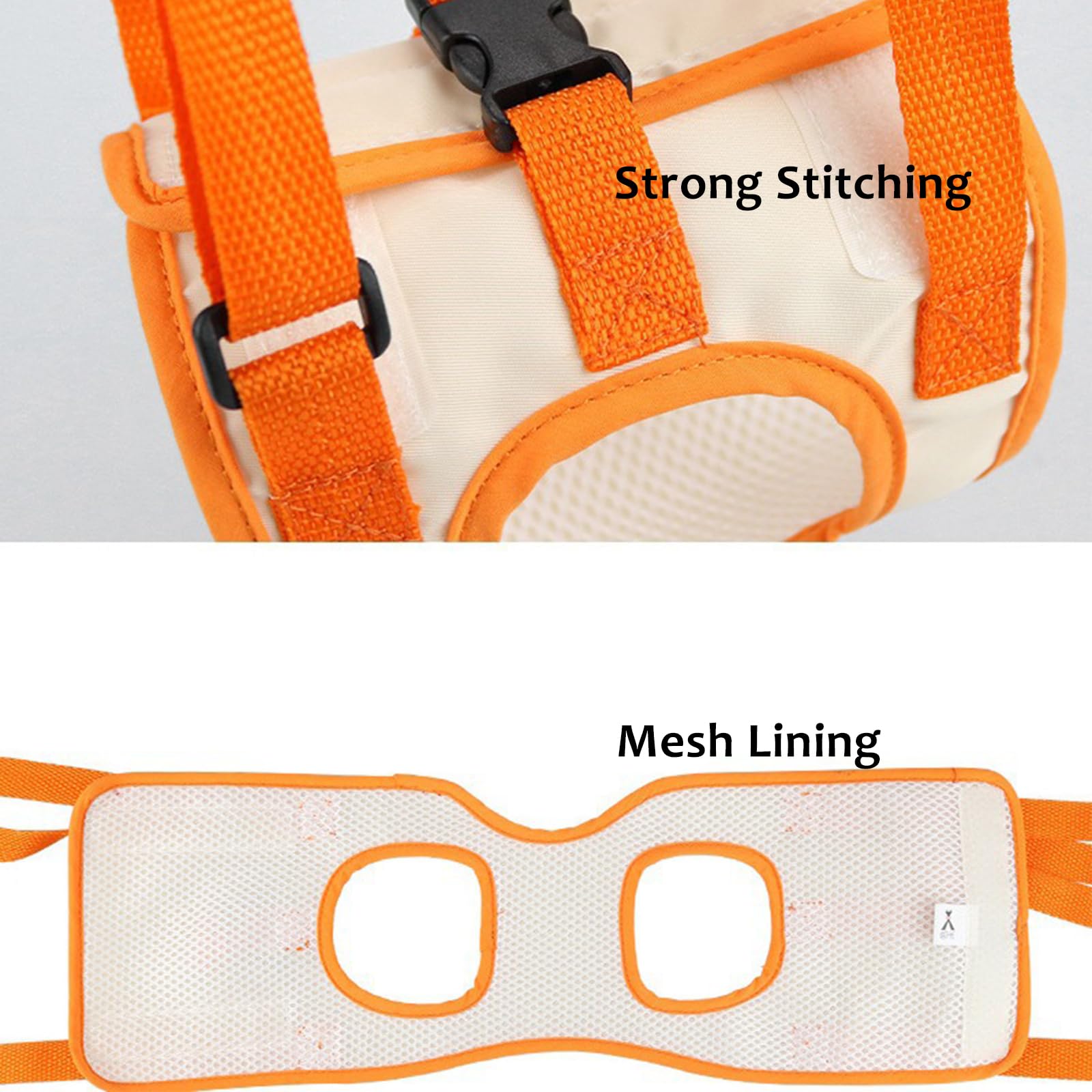 Dog Sling for Small Dogs Hind Leg,Dog Back Leg Support Belt,Dog Rehabilitation Training Lift Belt Walking Aid Belt for Senior Dogs Disabled Dogs_S