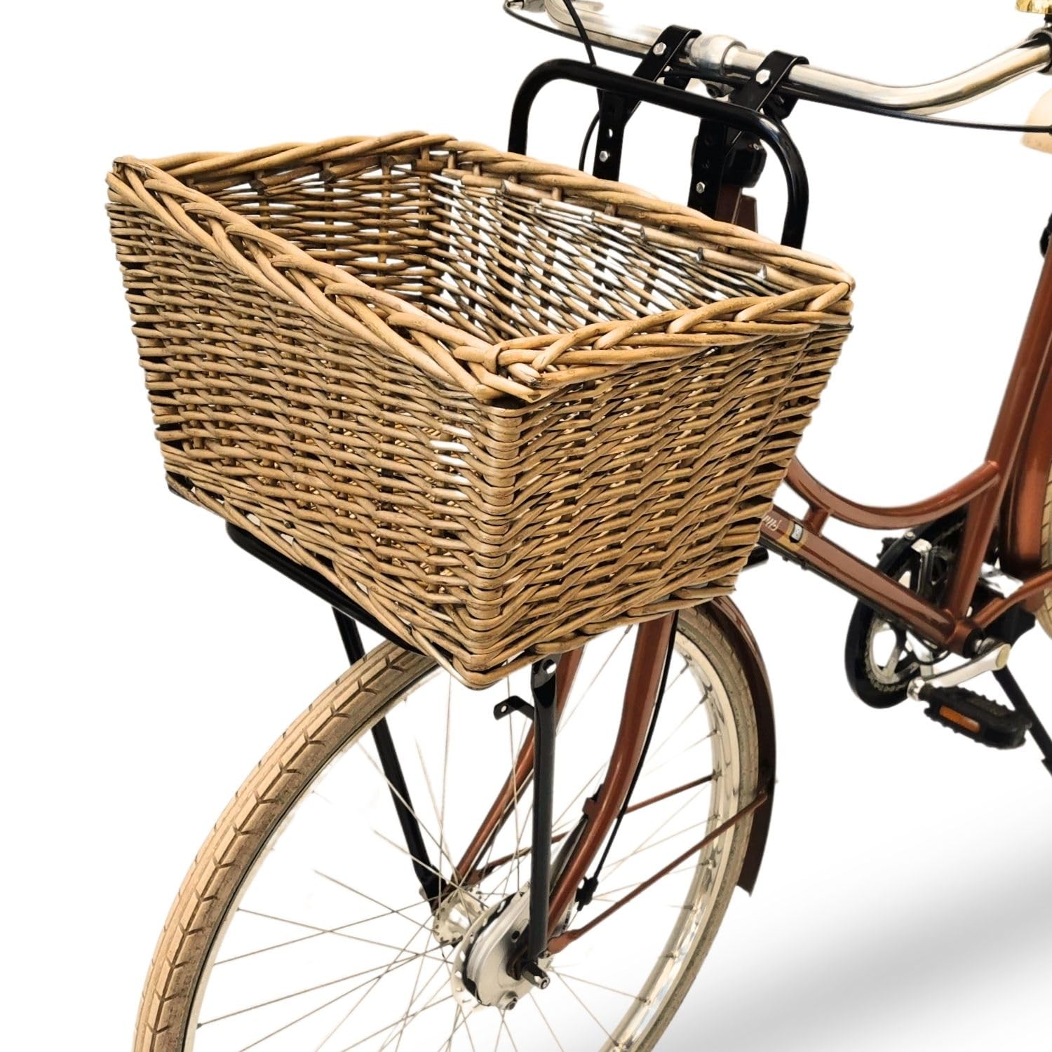 Fahrrad Gepäckträger vorne Frontgepäckträger - Fahrradgepäckträger Vorderrad - Red Loon Fahrrad Frontträger - Stahl Front Loader - Gepäckträger vorne - Hollandrad Citybike