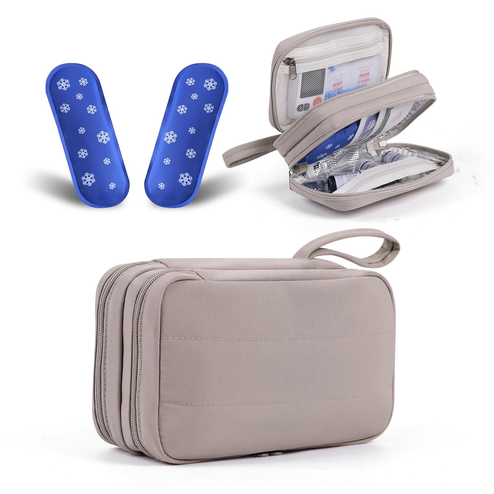 Diabetes Travel Bag with 2 Ice Pack