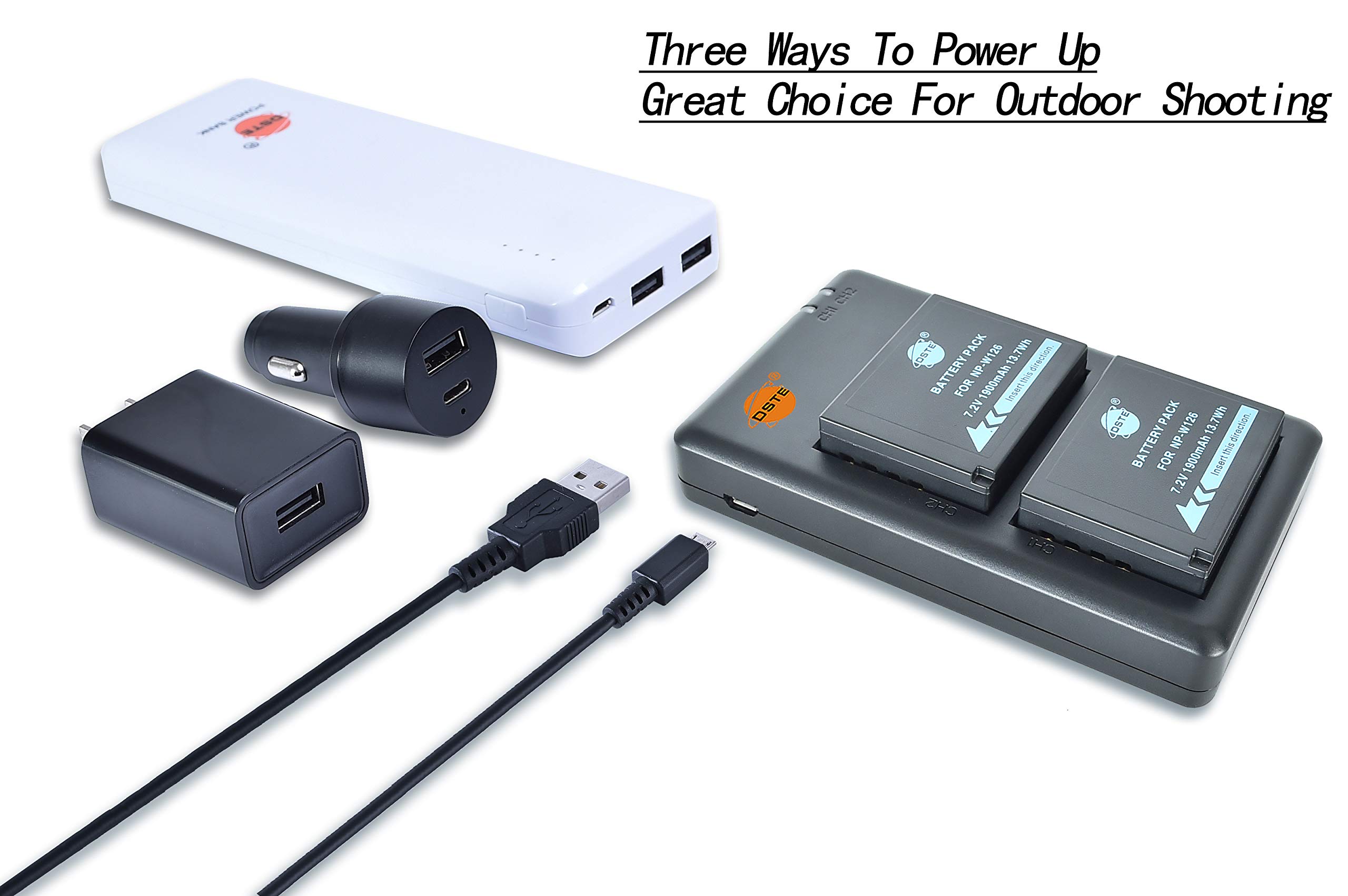 Dste 2X Np W126 Ricambio Batteria + Caricatore Doppio Usb Con Display Lcd Compatibile Per Np W126S E Fuji Hs30 Exr,Hs30Exr,Hs33 Exr,Hs33Exr,Hs50 Exr, Hs50Exr,X A1,Xa1,X E1,Xe1,X M1,Xm1,X Pro1,Xpro1 Dste 2X Np W126 Ricambio Batteria + Caricatore Doppio Usb Con Display Lcd Compatibile Per Np W126S E Fuji Hs30 Exr,Hs30Exr,Hs33 Exr,Hs33Exr,Hs50 Exr, Hs50Exr,X A1,Xa1,X E1,Xe1,X M1,Xm1,X Pro1,Xpro1