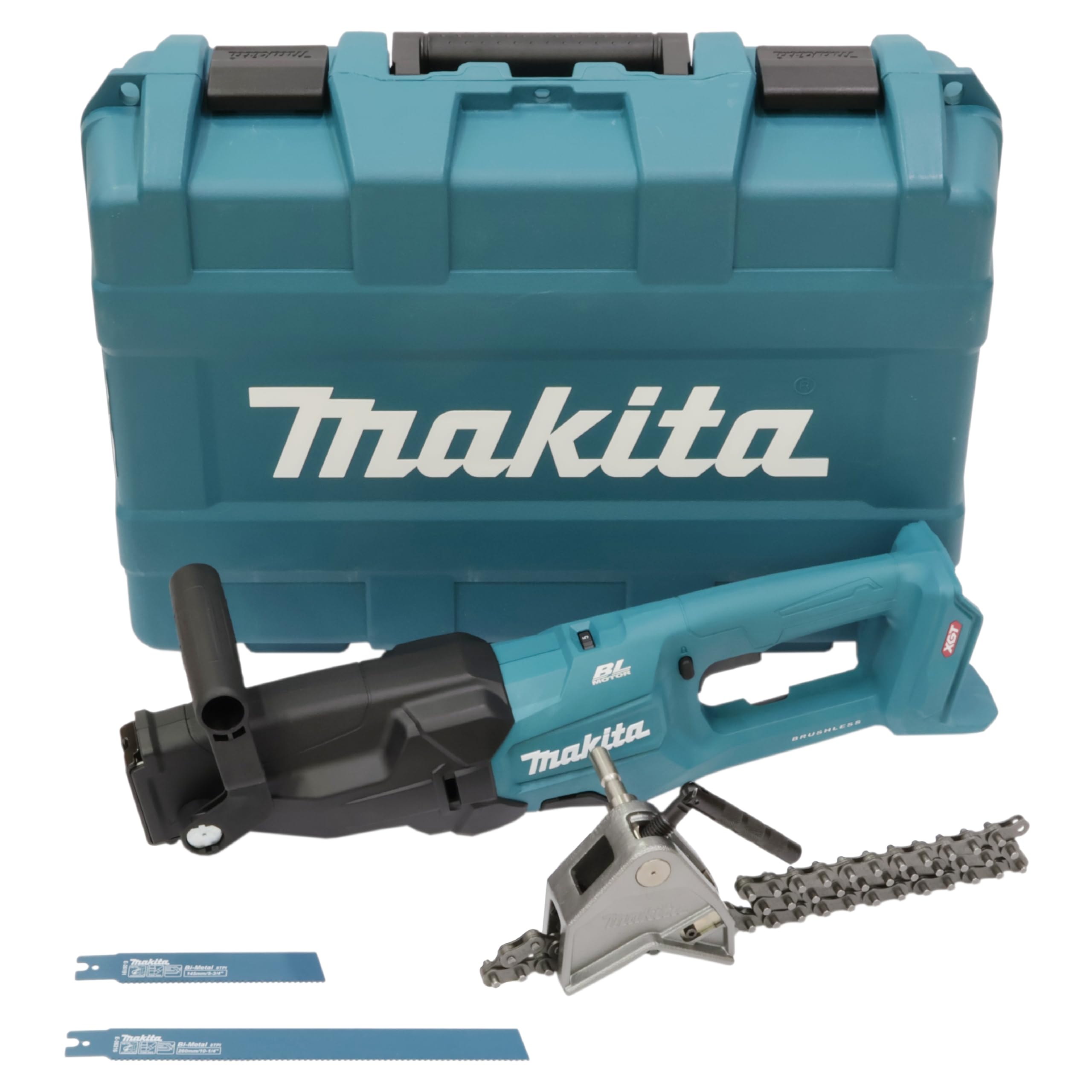 Makita JR003GZ - Sierra de recipros inalámbrica (40 V, máx. (sin batería, sin cargador)