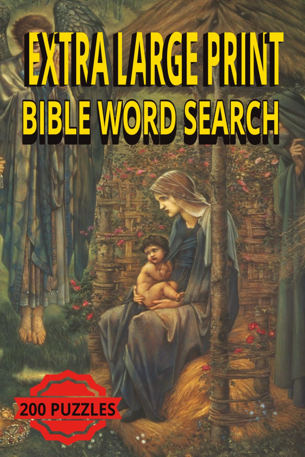 Extra Large Print Bible Word Search: Extra Large Print Word Search for Adults and Seniors.
