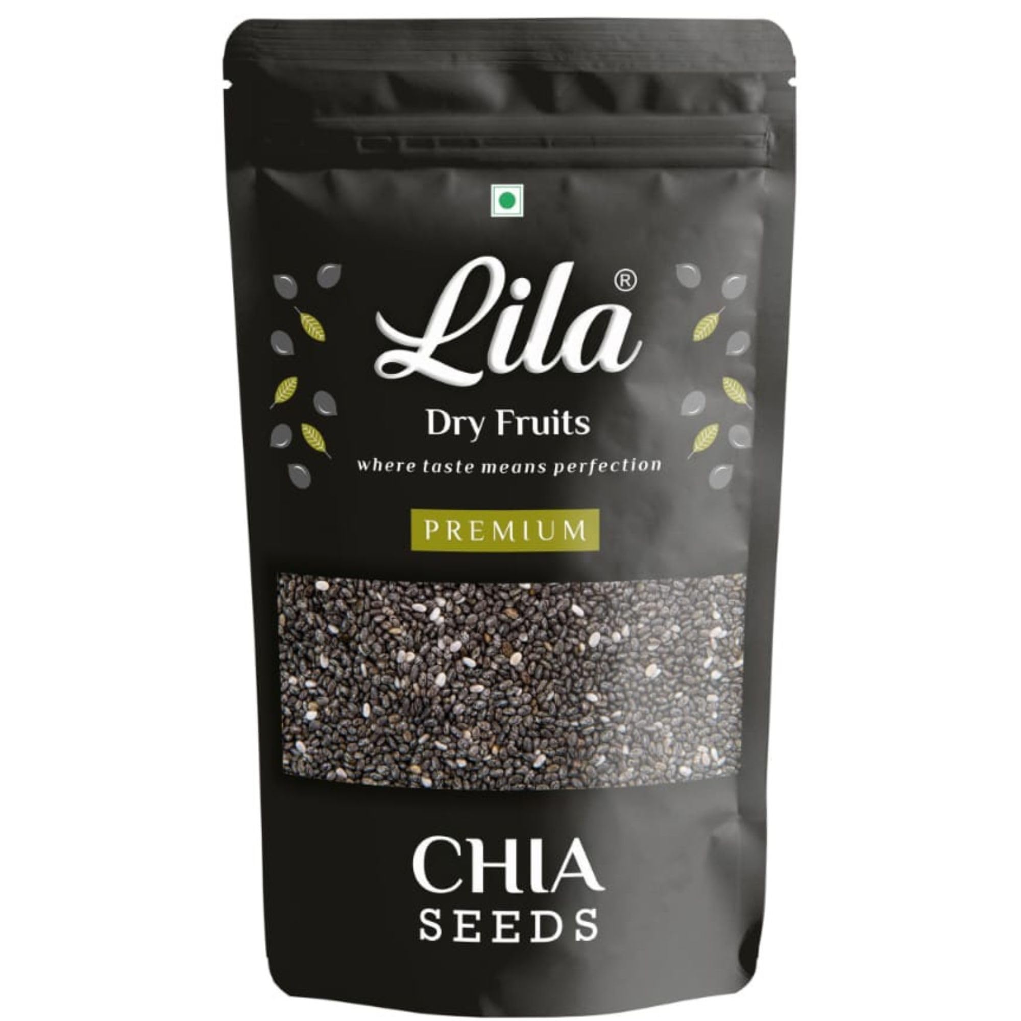 LILA DRY FRUITS Chia Seeds 250 Gms | 100% Natural, Ready-to-Eat, Vegan, Gluten-Free, High in Fiber & Omega-3 Chiya Seeds | Ideal for Smoothies, Salads, and Snacks | Perfect for Gifting (B096VZ1T7C) Amazon Price History, Amazon Price Tracker