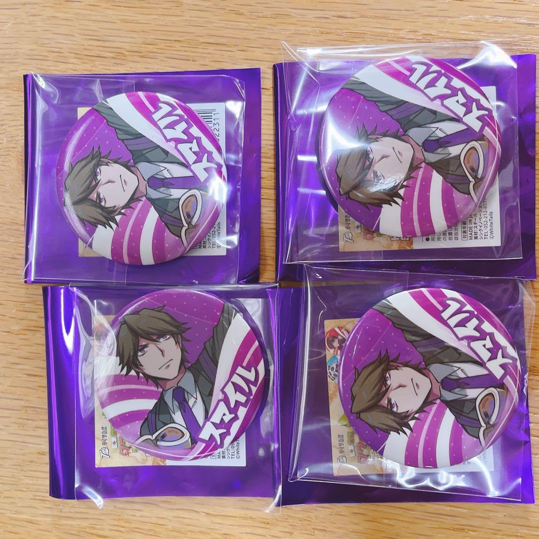 Amazon | スマイル 缶バッジ 4個 ワイテルズ | バッジ | おもちゃ