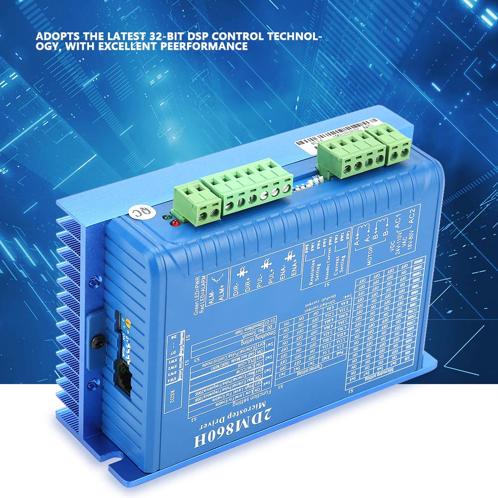 Hilitand Stepper Motor Driver,CNC 2DM860H Digital Two Phase