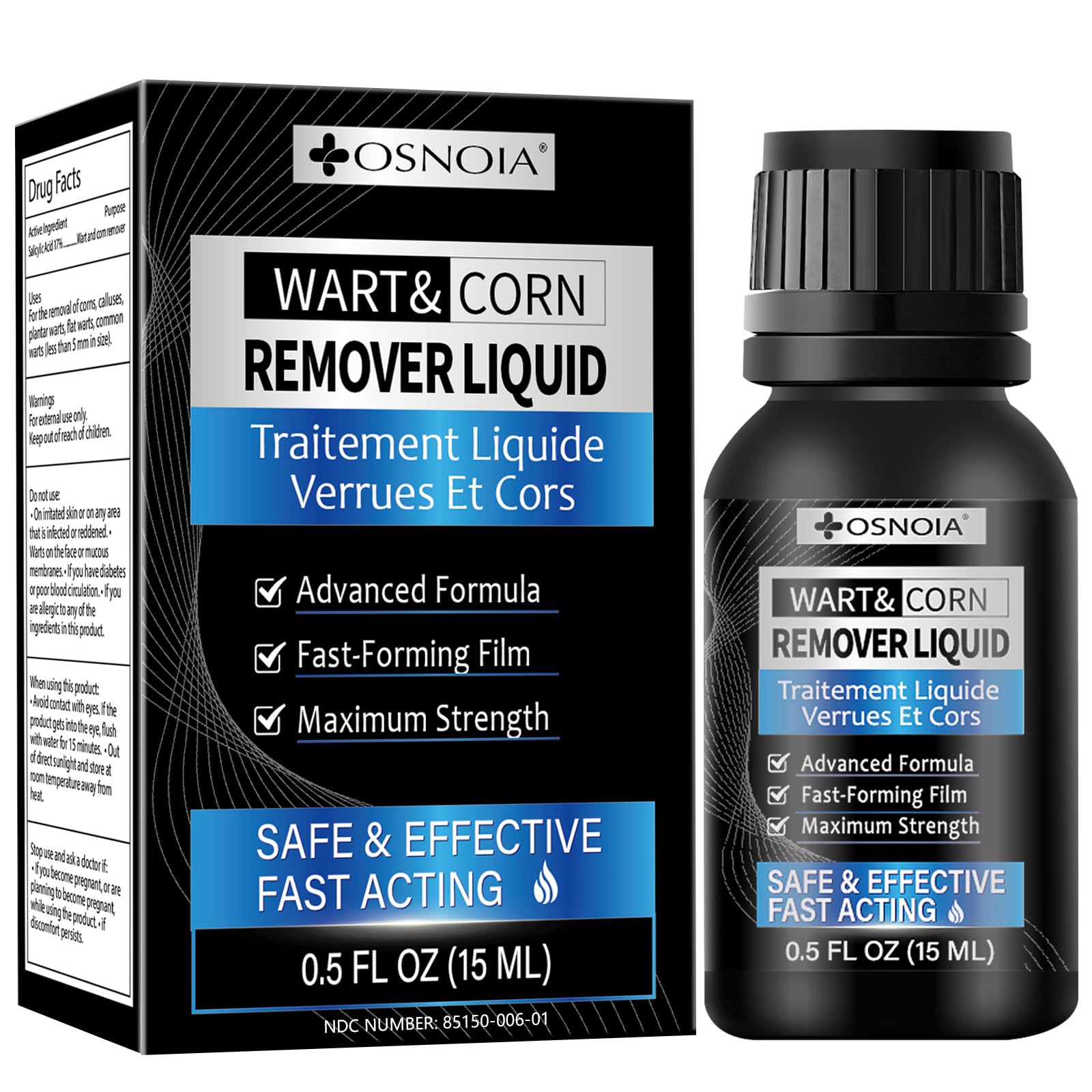 Wart Remover Fast Acting OSNOIA 15ml