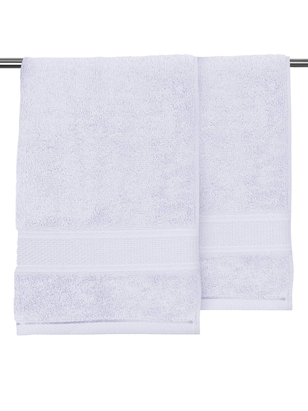 Urban Space 100 Cotton 2 Piece Bath Towel Set, Super Soft/Super Absorbent/Light Weight/Travel