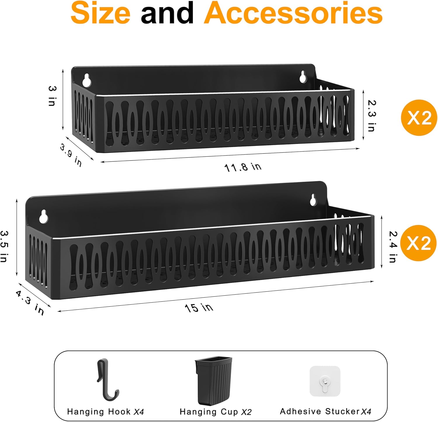 Magnetic Spice Racks: Sizes and Included Accessories