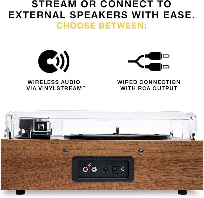 Tocadiscos Victrola Eastwood II Bluetooth 3 Velocidades miniatura 3