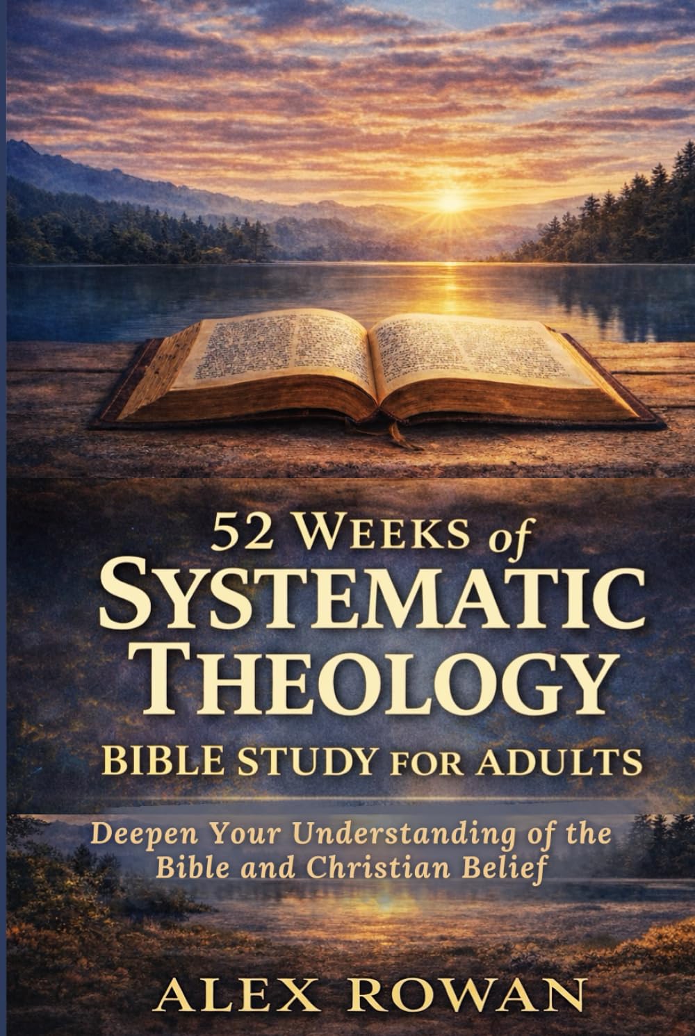 52 Weeks of Systematic Theology Bible Study for Adults: What Christians Believe, Why It Matters, and Understanding the Bible for Everyday Faith (The Foundations of Christian Theology Series)