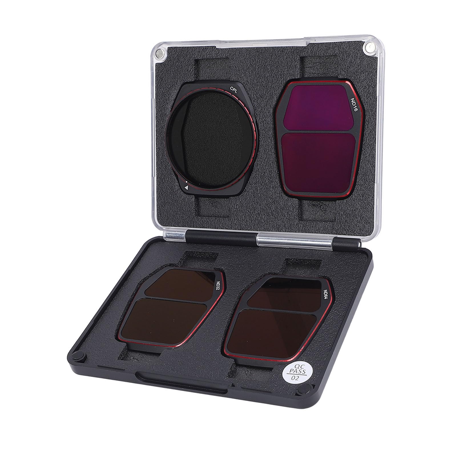 Set di Filtri ND e CPL 4 in 1 per AIR 3S, CPL + ND16 + ND32 + ND64 Polarizzatore Filtro Obiettivo Drone a densità Neutra per Accessori AIR 3S