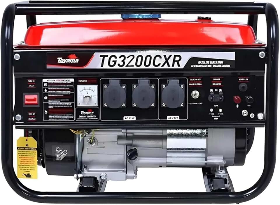 TOYAMA Gerador de Energia a Gasolina TG3200CXR 7HP Bivolt