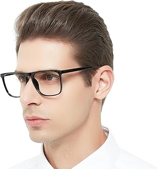 OCCI CHIARI Wide Frame Reading Glasses Mens Comfortable Readers 3.5X Big Heads(1.0 1.5 2.0 2.5 3.0 3.5 4.0 5.0 6.0)