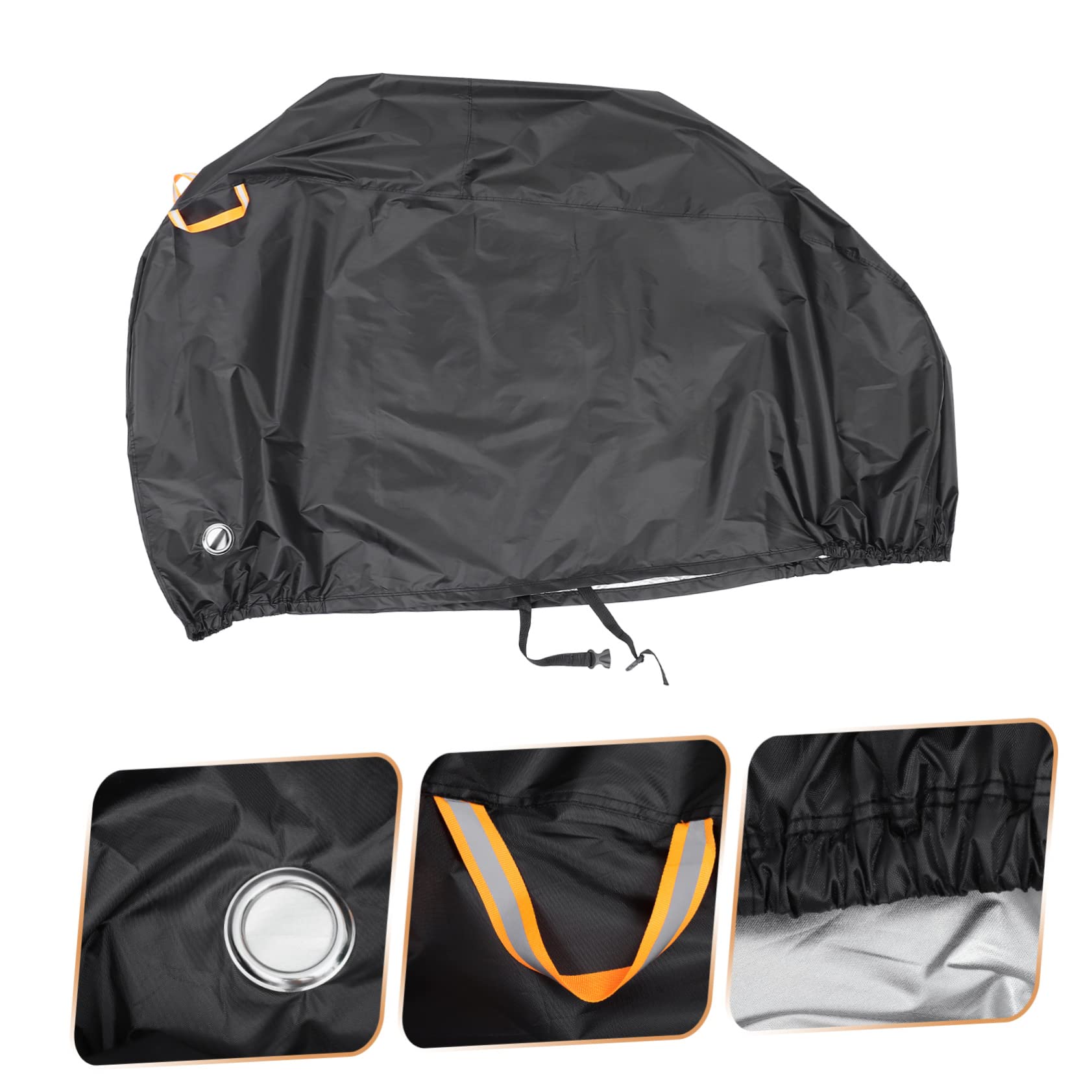 HANABASS 1Pc Fahrradabdeckung Fahrradüberdachung Fahrradabdeckung Outdoor Mountainbike Abdeckung Fahrradabdeckung Radfahren Wasserdichte Abdeckung Oxford Stoffabdeckung Schutzhülle