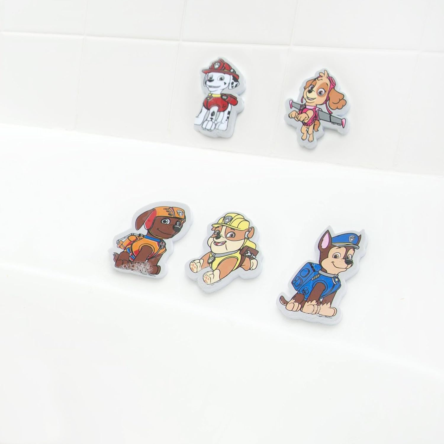 Nickelodeon PAW Patrol Foam Bath Wall Clings, 10 Pack