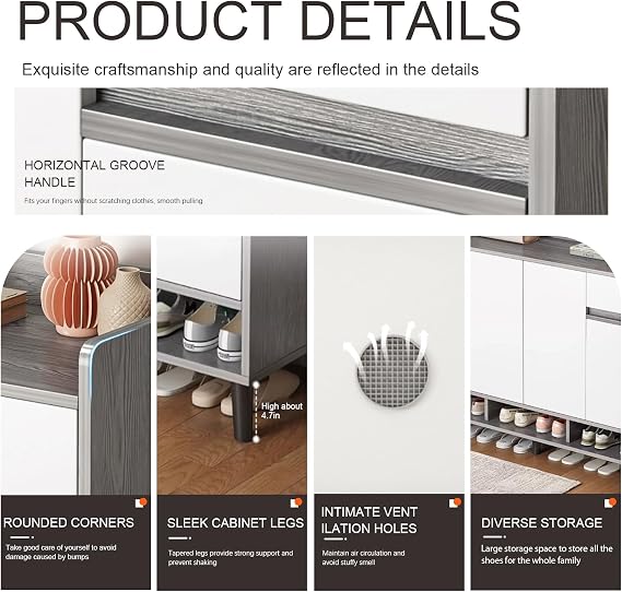 Shoe cabinets, Corridor Shoe cabinets, Living Room Sofa Tables, Living Room and Bedroom Entrance cabinets, Multi-Layer Storage to Make Your Home Tidy and Comfortable
