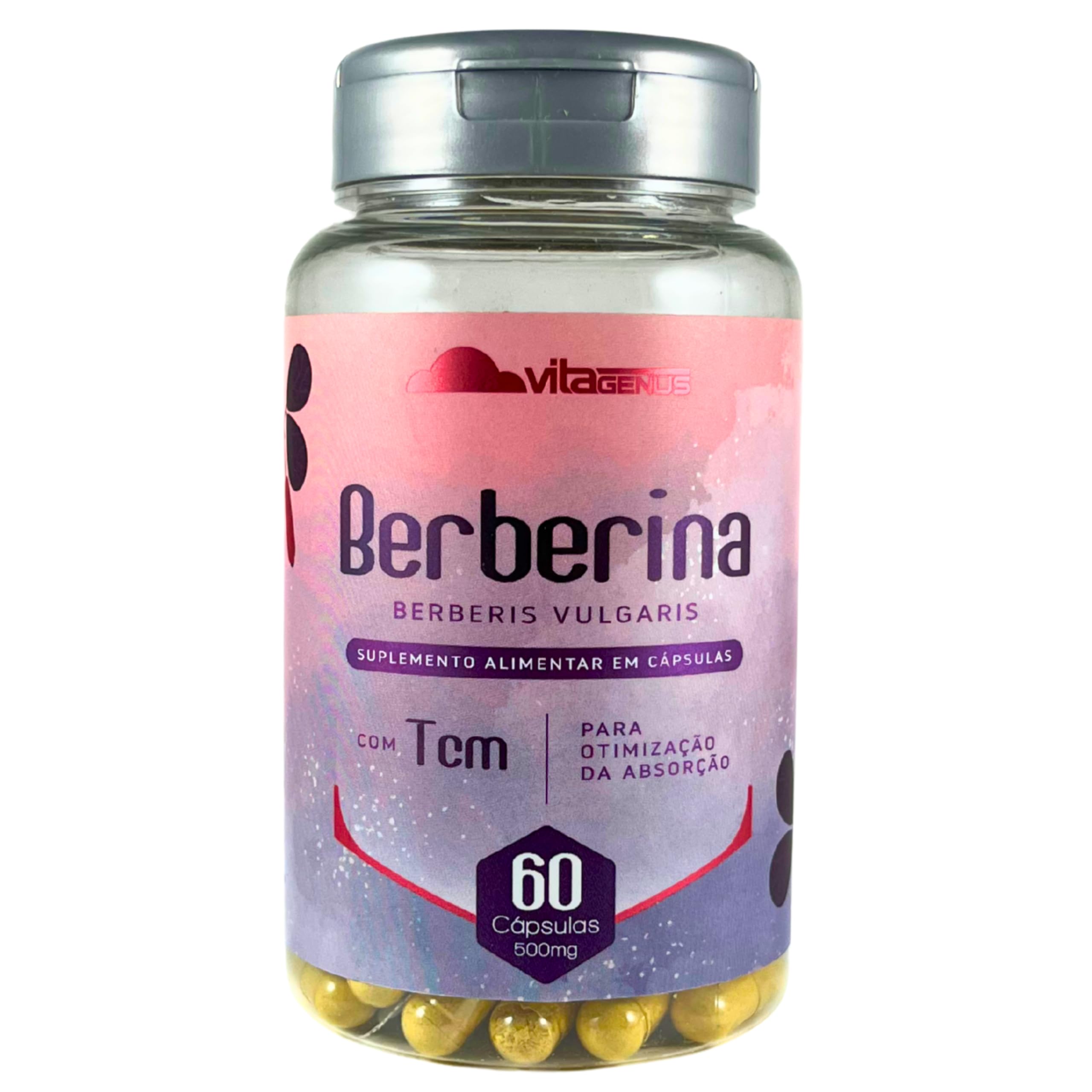 Berberina + TCM Vitagenus 60 Cápsulas — Vitagenus