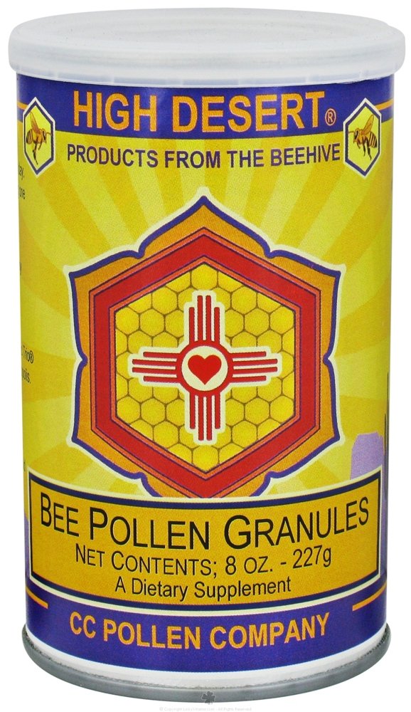 CC Pollen High Desert Bee Pollen Granules 8 oz