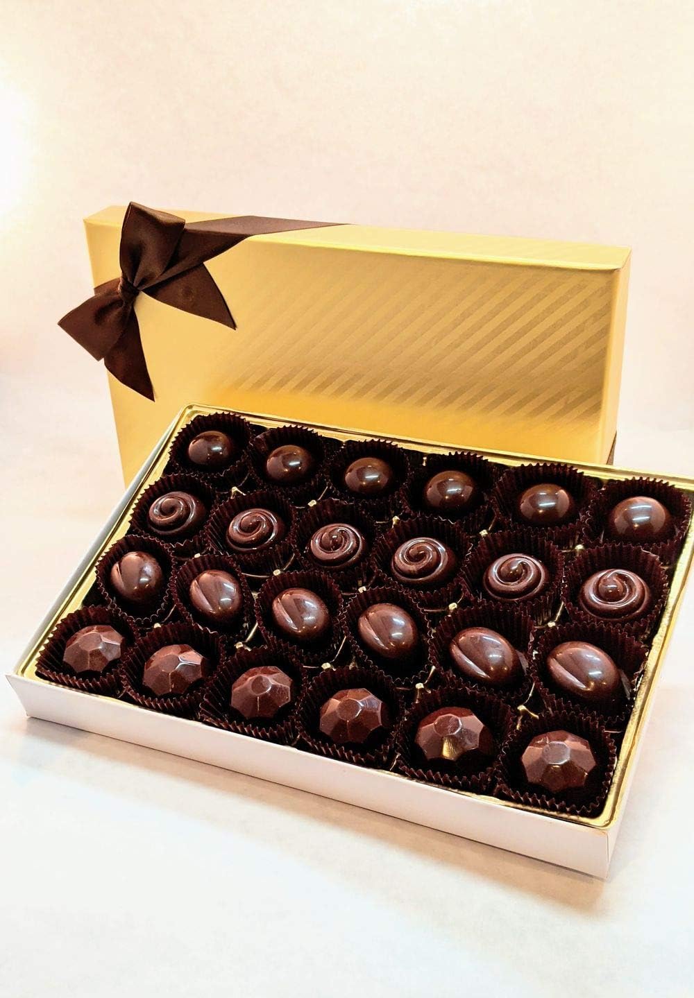 Creek House Chocolates 24 Organic Vegan Chocolate Truffles, Debut