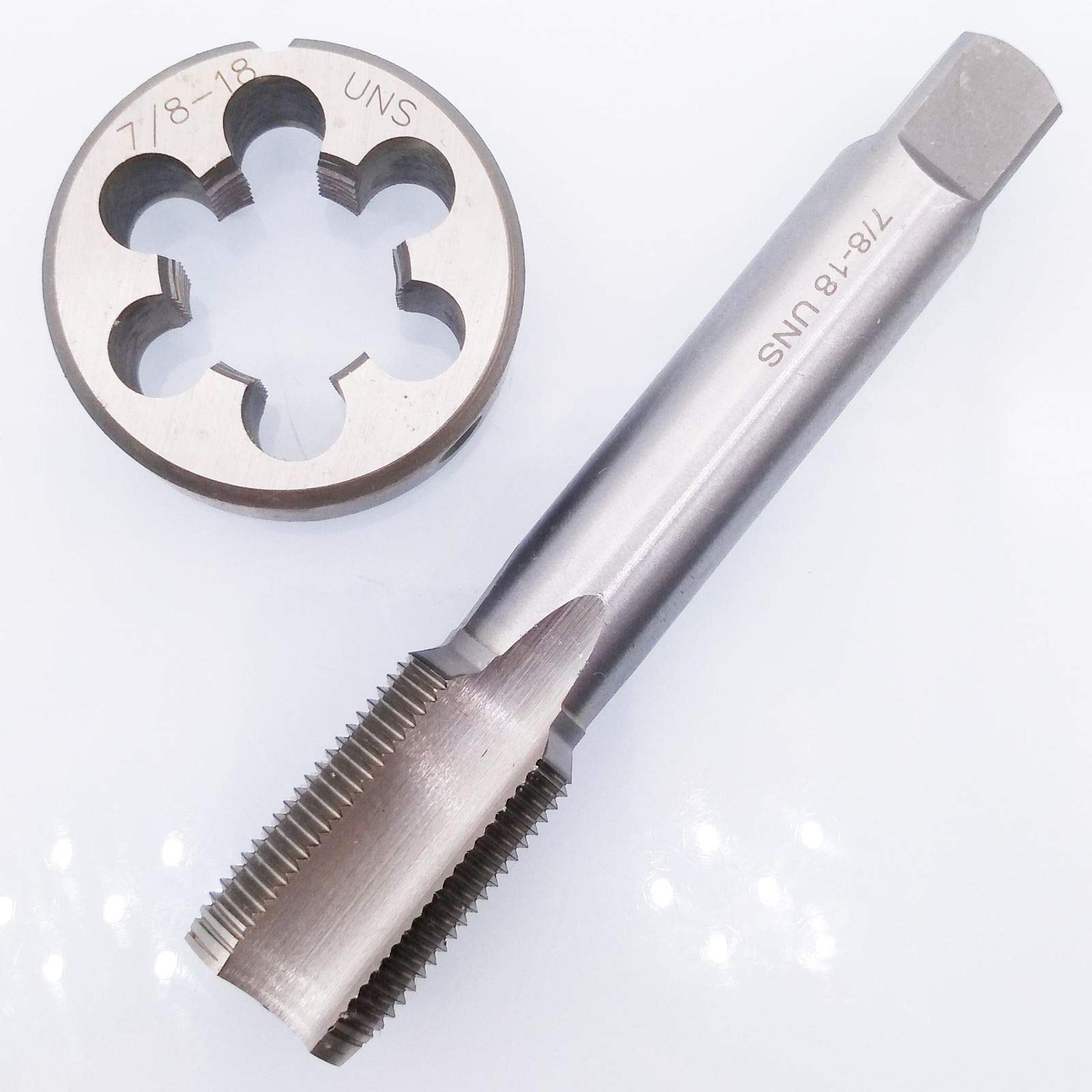 HSS 7/8-18 UNS Tap and 7/8-18 UNS Die Right Hand — Amazon image 2