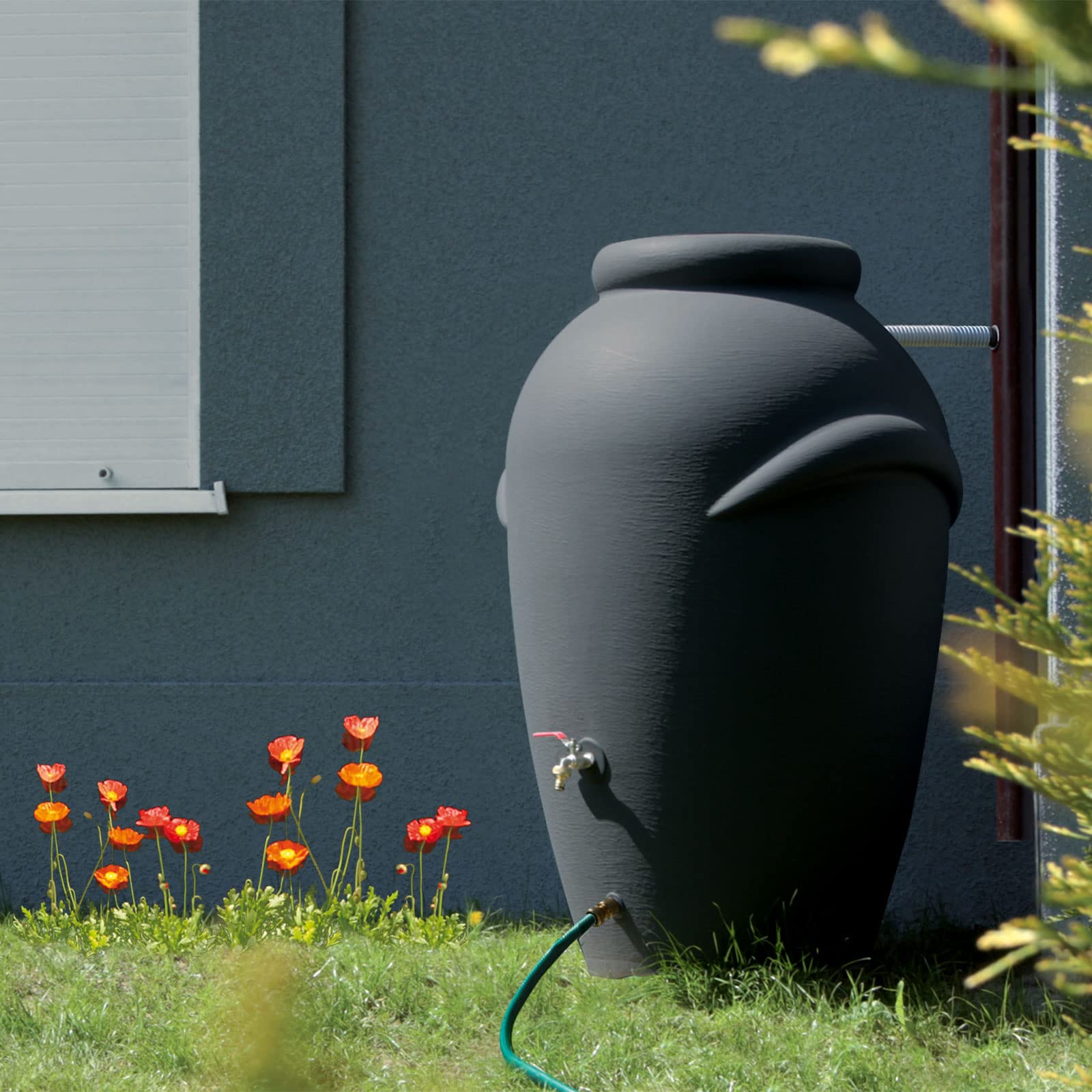 Regentonne Bologna 360 Liter anthrazit