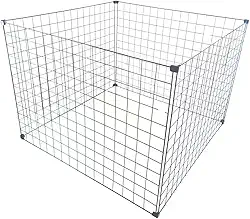 Cercado Para Cachorro Gato Coelho Cercadinho Pet 4 Telas 60x80cm