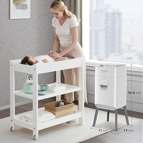 Miniatura 4 de AromaRoom - Bote de basura automático para excrementos de perro, bote de basura automático antiolor, sellado individualmente, bloqueo de olores,