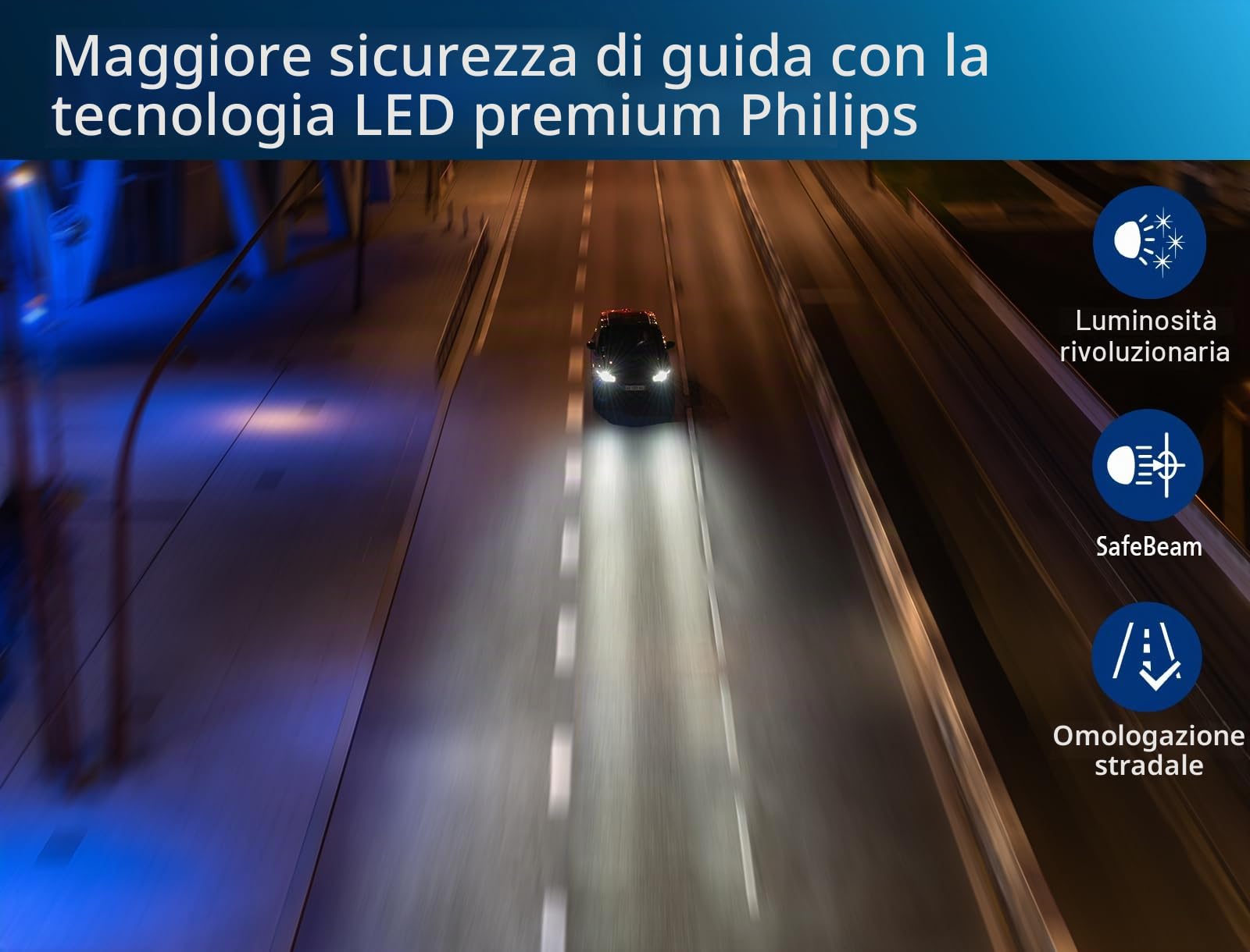 Philips LED H11 U60 BOOST 12 V