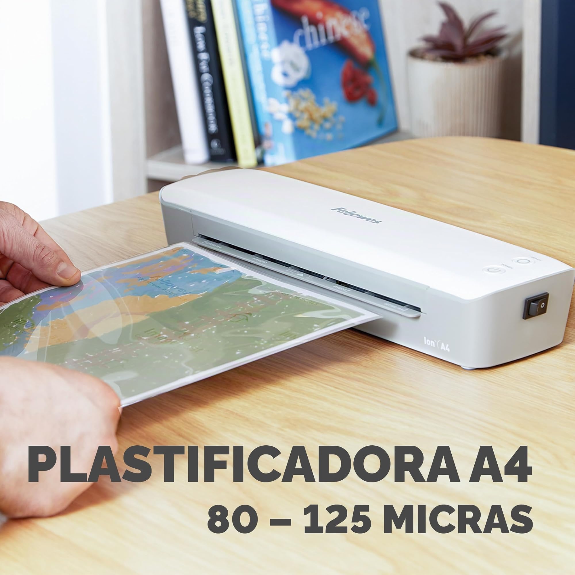 Fellowes Plastificadora A4 Apagado Automático 80-125 micras Blanco