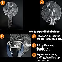 Vista 2 de Balloon Stuffing Machine Tools, Balloon Stretcher OpeningTool Stuffer Kit for Filler Clear Balloons/Bobo Balloons/Latex Balloons/Bubble Balloons for