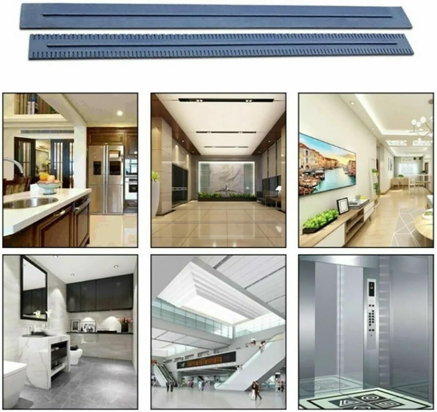 Floor Scrubber Scraper Blade High-strength Water-retaining Absorbent Strip Accessories. Compatible for Karcher BD50/50 BD50/70,Central Vacuum Installation Parts