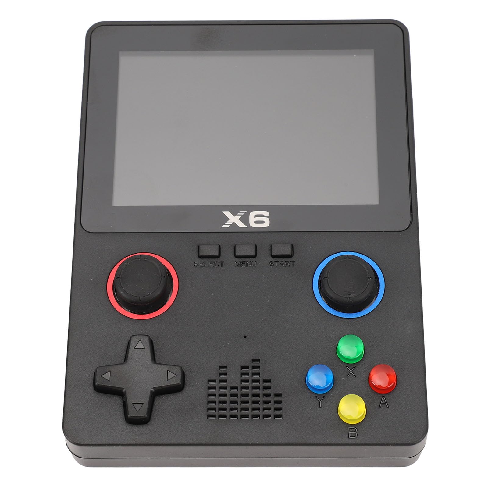 Console di gioco retrò portatile con scheda di memoria da 32 GB, console di gioco HD a doppio joystick per adulti, schermo IPS da 3,5 pollici 640x480, supporta l’uscita TV e i (Nera)