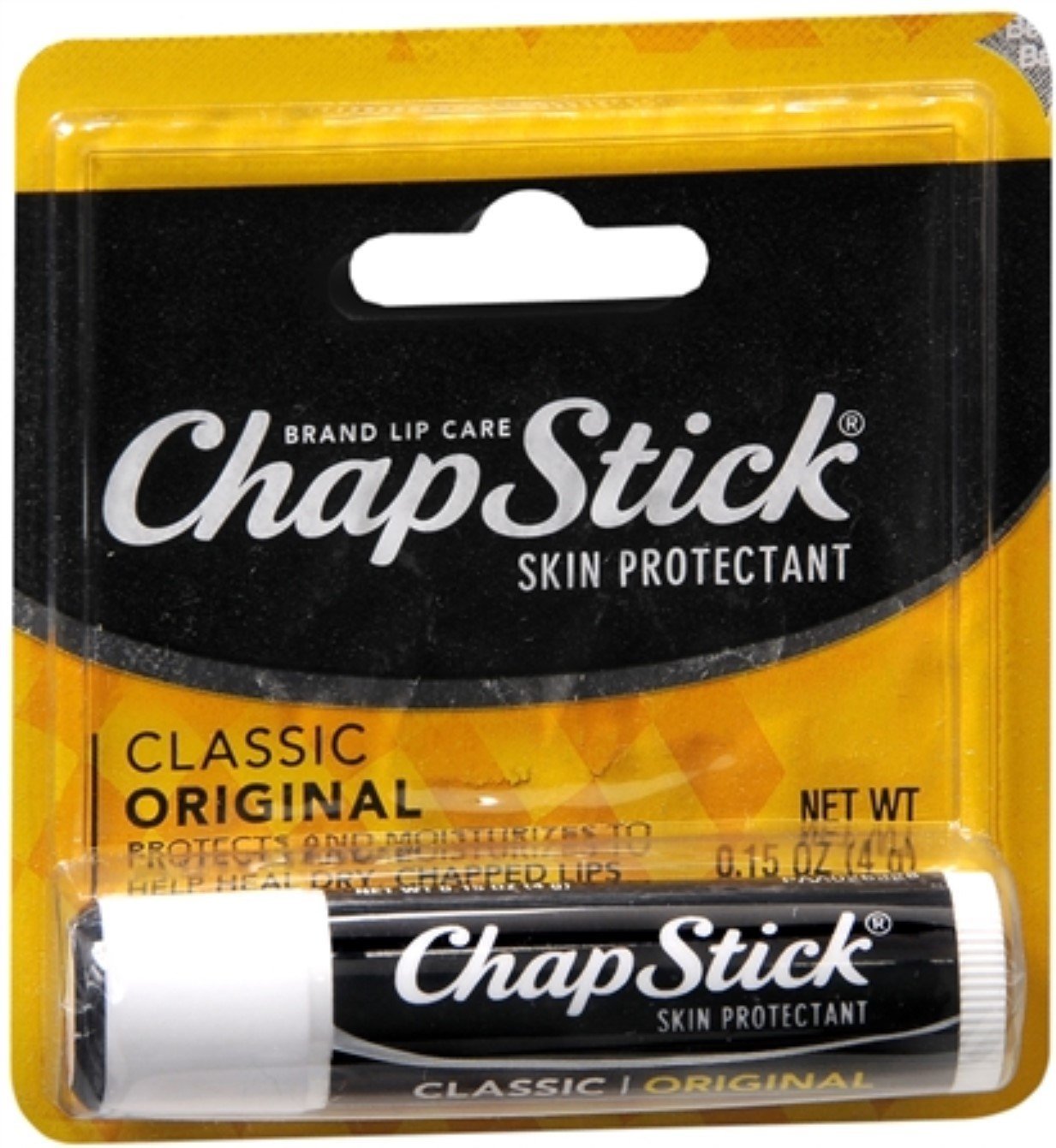 ChapStick Classic Original Lip Balm 0 15 oz Pack of 8