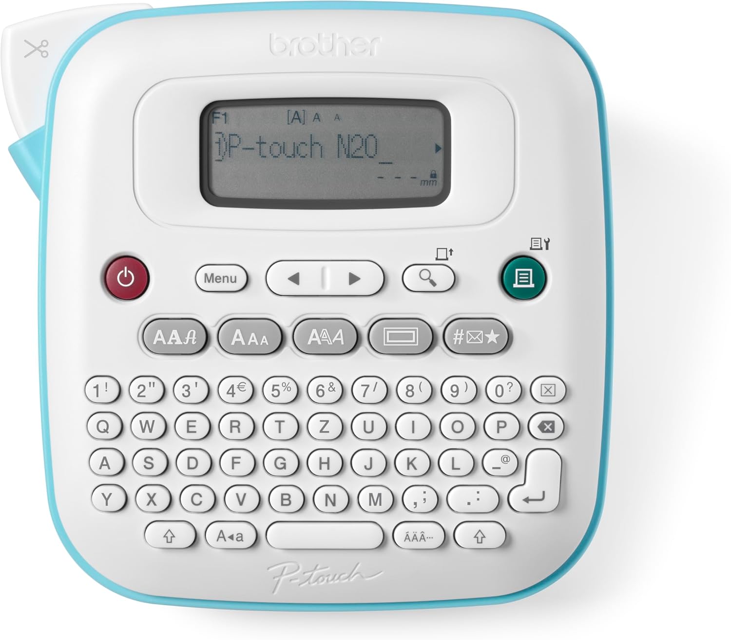 Brother PT-N20 Label Maker for 12mm Wide Btag Tapes