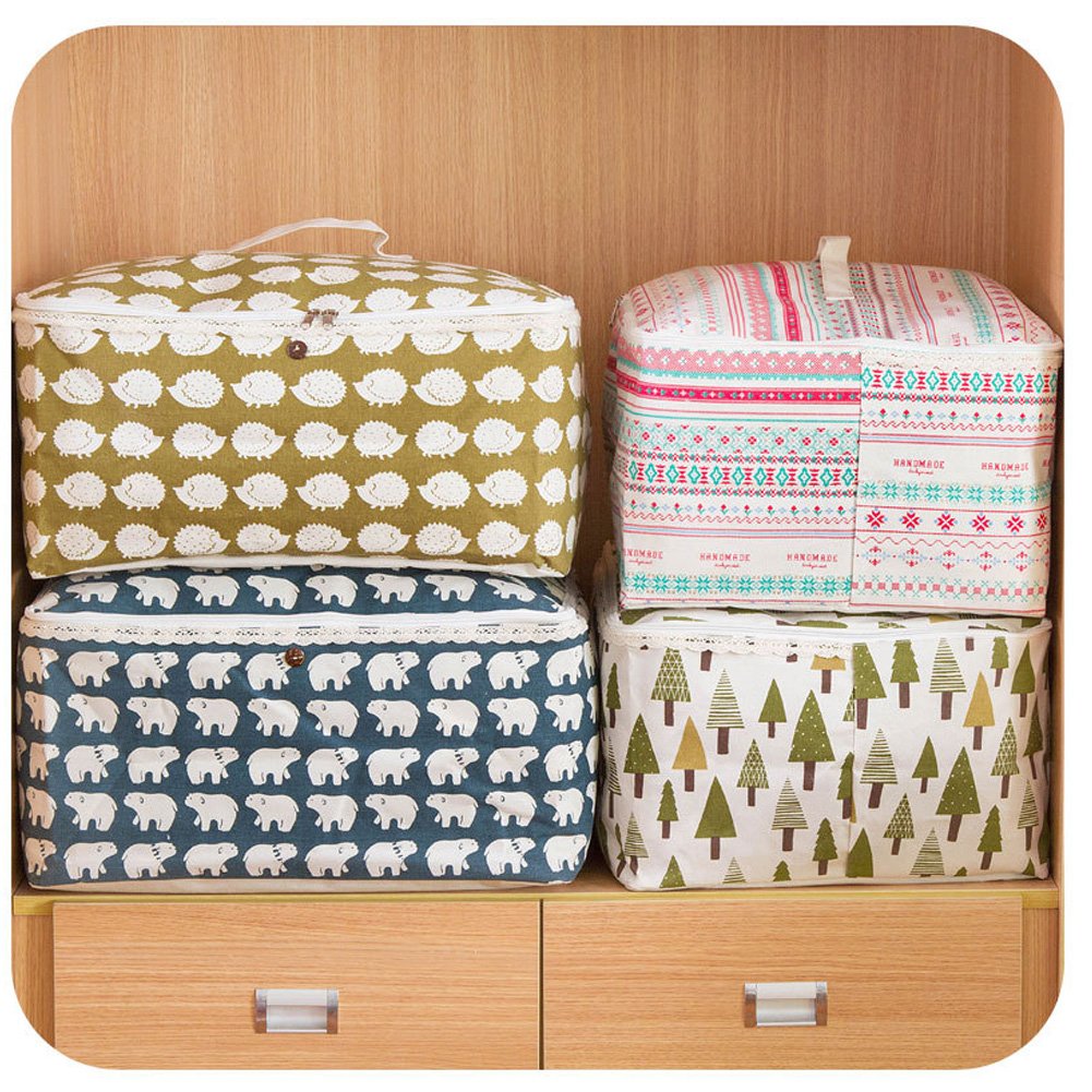 Fieans langlebige/Pflanzcontainer/Kleidung, Kleidung, Bettdecken, Ueberdecken, Leichte Unterwaesche Kleiderschrank Aufbewahrungsbox Organizer-Halterung-BAER Küche, Haushalt & Wohnen