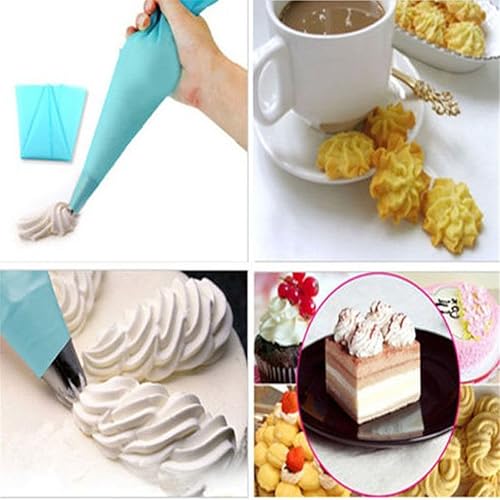 Miniatura 3 de houfmix bolsas de pastelería decoración de pasteles Bolsas reutilizables bolsas de manga pastelera para decoración de tartas glaseado de Royal, s