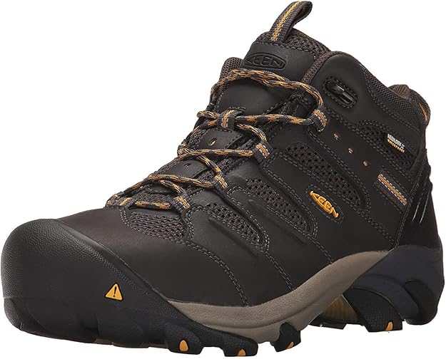 Keen Men's CSA Lansing Waterproof Steel Toe Safety Boots - Model 1019322