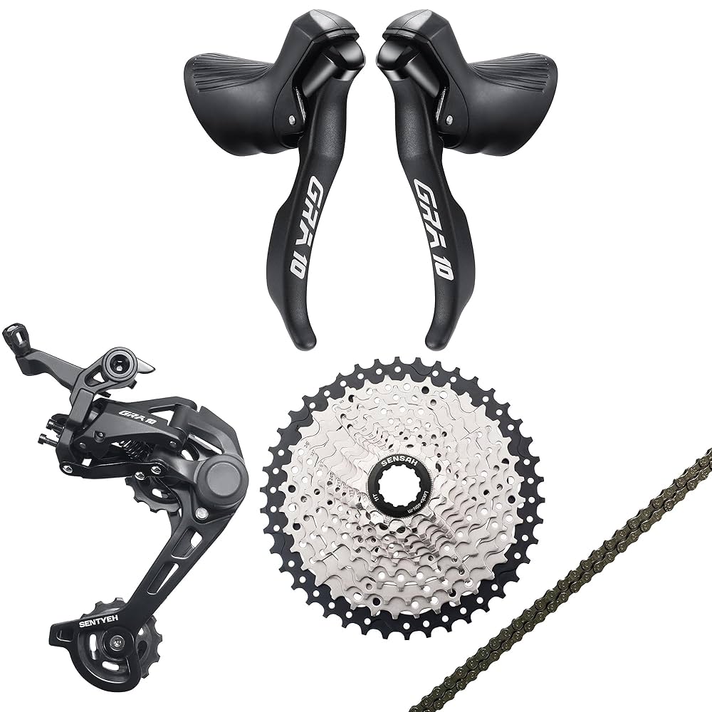 Amazon.co.jp: SENSAH gravel 砂利トレイル レバー シクロクロス