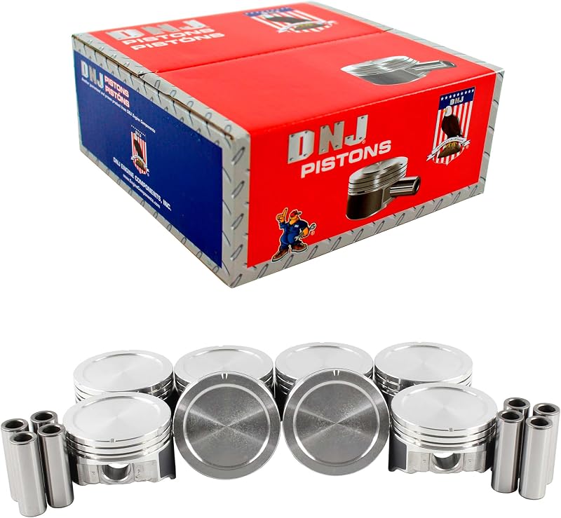 Jogo de pistões DNJ P3166 Standard para motores 5.3L V8 – sem anéis