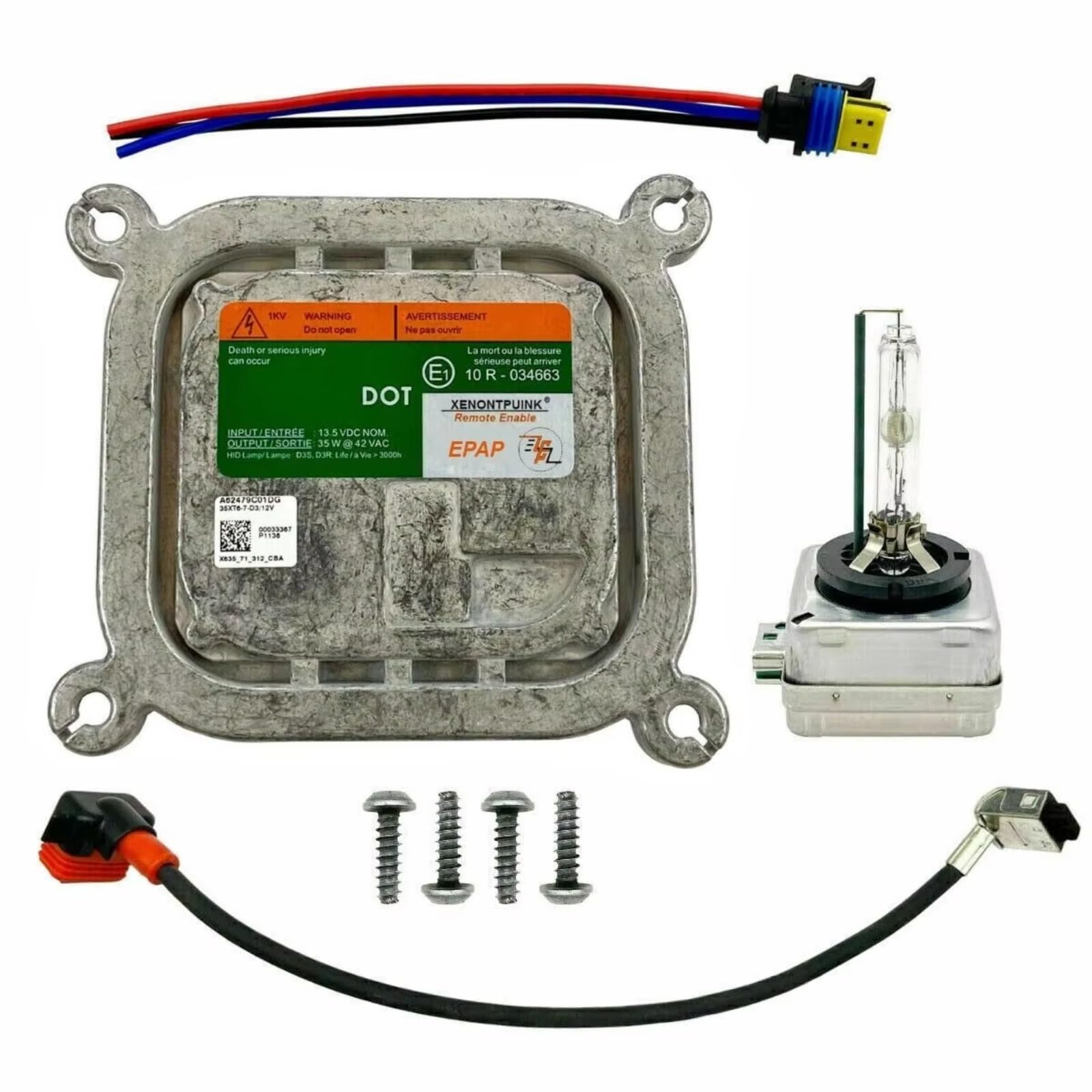 Compatible Avec Ford Pour Explorer 2011-2015 Pour Flex 2009-2019 Pour Taurus 2010-2018 Module D'unité Commande Ballast Au Xénon Pour Phare H-ID(1 kit)