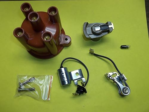 BB Volvo Penta 4 Cilindros Tune Up Kit Puntos Condensador Rotor Distribuidor Tapa AQ125 AQ131 841263