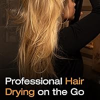 Vista 4 de Hedgehog GO Secador portátil de doble propósito Zapatos y cabello 105,000 RPM Bota de viaje, guante y secador de pelo compacto Calor ajustable