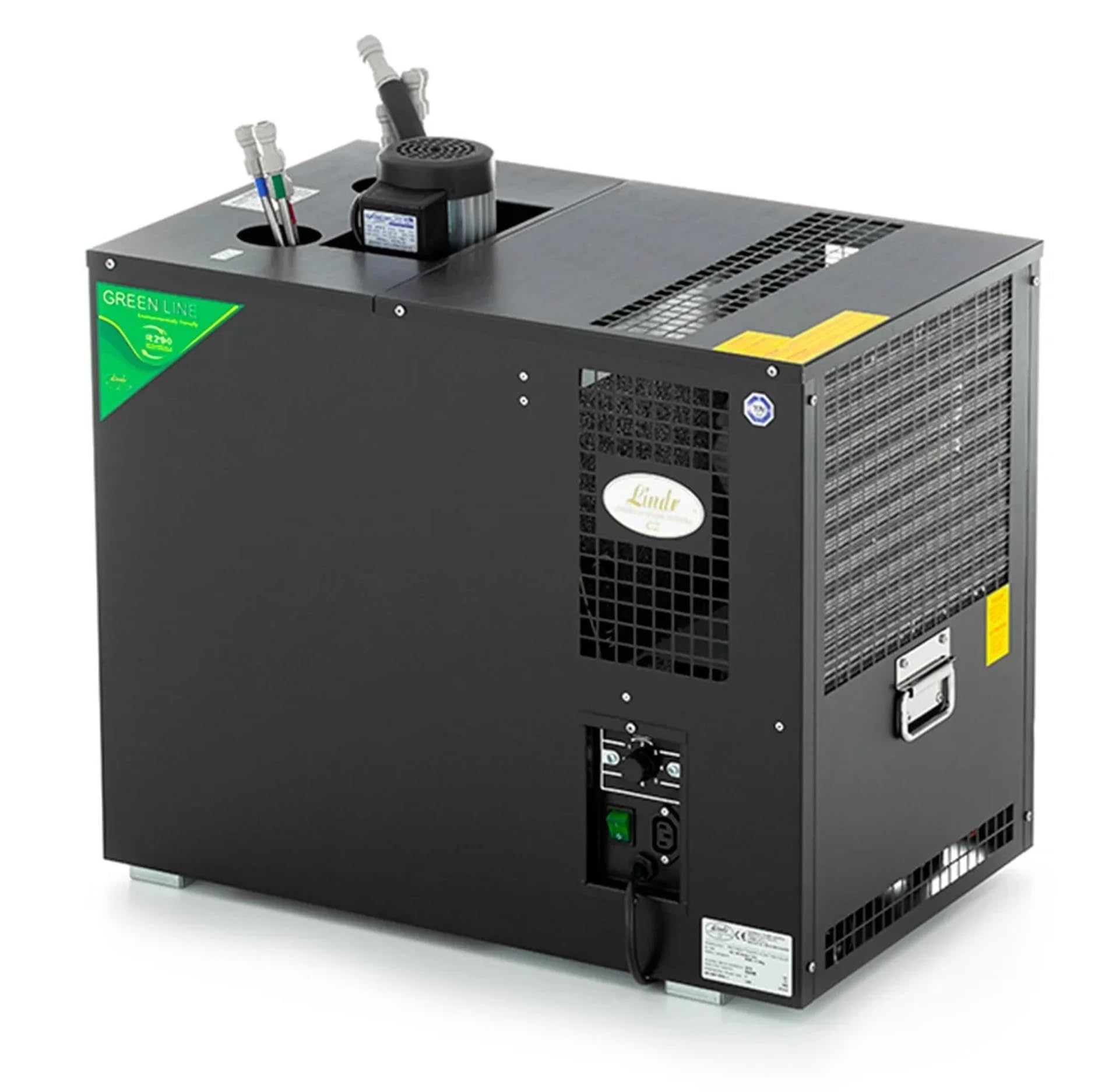 Zapfanlage AS-200 8-leitig Durchlaufkühler Bierzapfanlage Nasskühler Sottotavolo Green Line R290 Ecologico 200L/h per Bar Ristoranti
