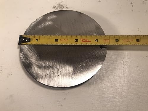 Miniatura 2 de 516" HRO Steel Sheet Plate Disc Shaped 4" A36, Round