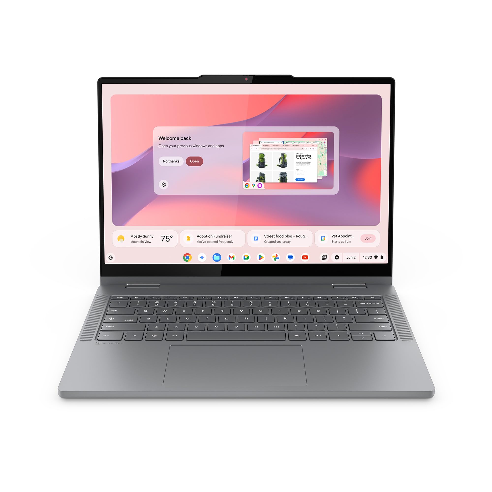 Lenovo Chromebook Plus 2-in-1-2026 - Chromebook - 14