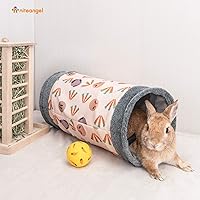 Vista 5 de Niteangel Guinea Pig Tubes & Tunnels for Dwarf Rabbits Bunny Guinea Pigs and Other Small Animals