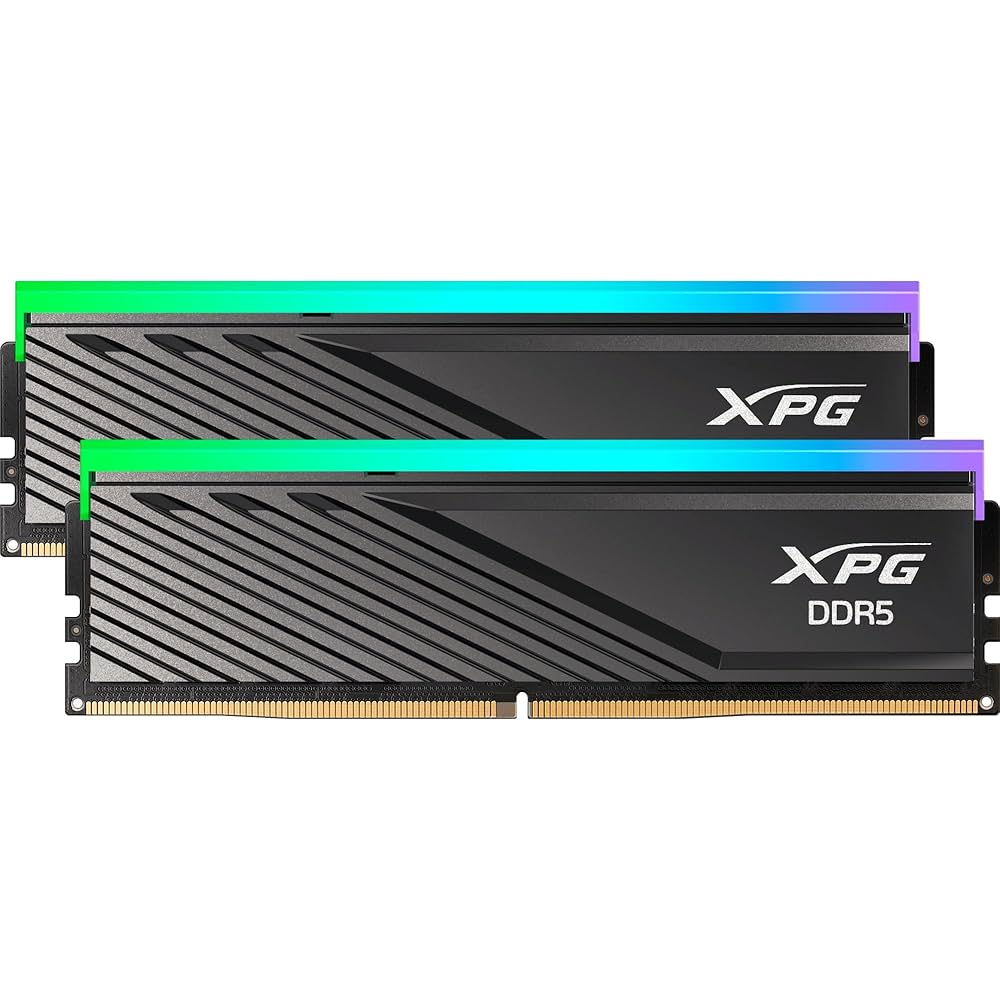 XPG LANCER RGB DDR5-6000 64GB(32GB×2) PAMIĘCI LANCER BLADE RGB DDR5 | XPG