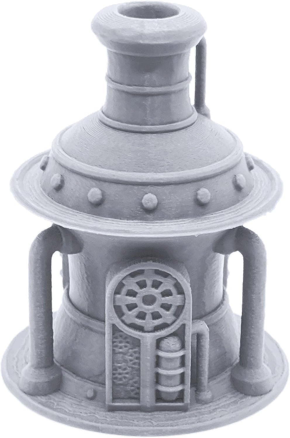 EnderToys Steampunk Steam Outlets by Makers Anvil, 3D Printed Tabletop RPG Scenery and Wargame Terrain 28mm Miniatures, Grey