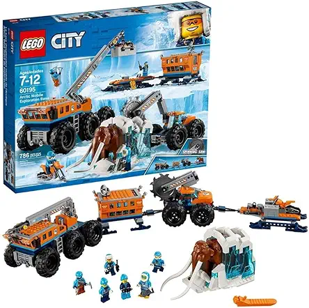 LEGO City Arctic Mobile Exploration Base 60195 Building...